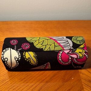 Vera Bradley Moon Blooms Floral Eye Glass Case w Cloth